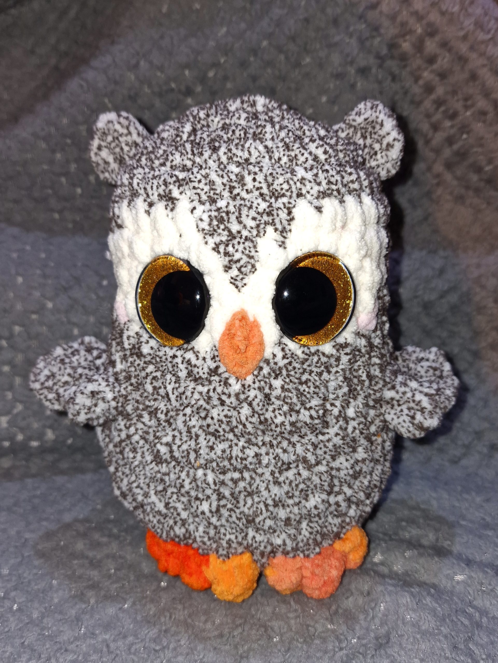 🤍🦉Crocheted Baby Owl – A Magical Little Friend 🦉🤍