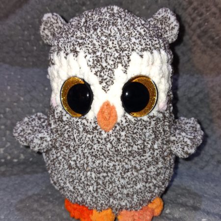 🤍🦉Crocheted Baby Owl – A Magical Little Friend 🦉🤍