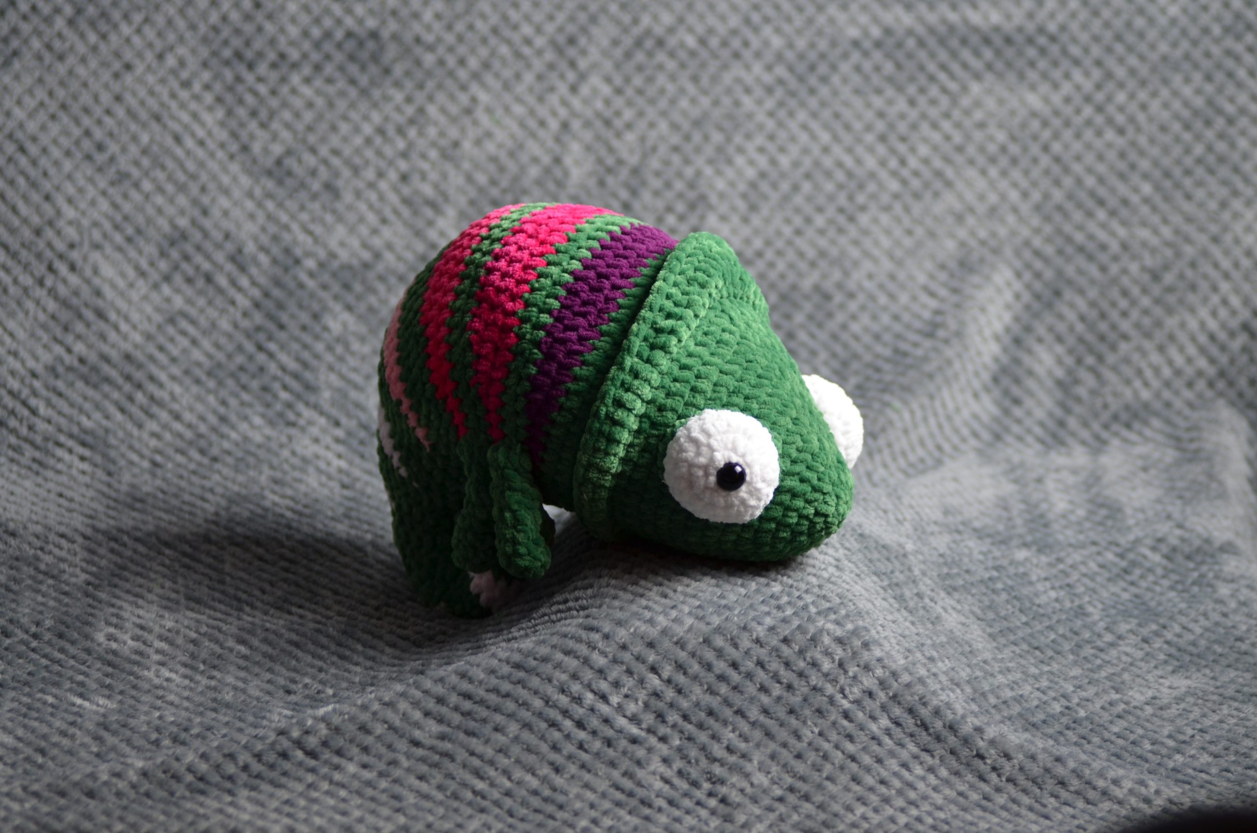 Skittles, the Colourful Chameleon - soft, cute plush, multiple colours avaliable