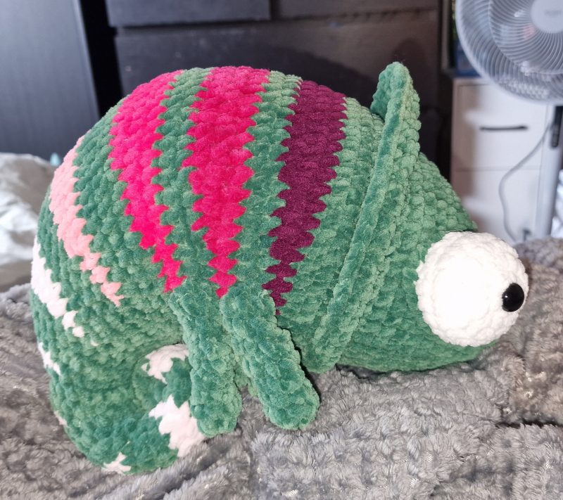 Skittles, the Colourful Chameleon - soft, cute plush, multiple colours avaliable