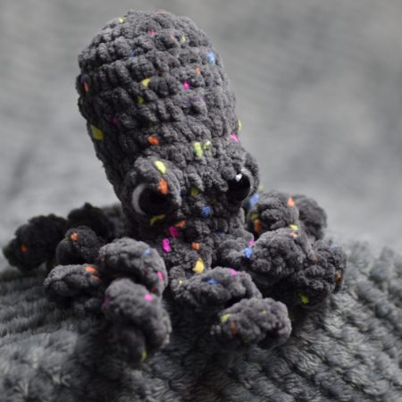 Marble, the Octopus, crocheted soft toy/decoration, multiple colours available