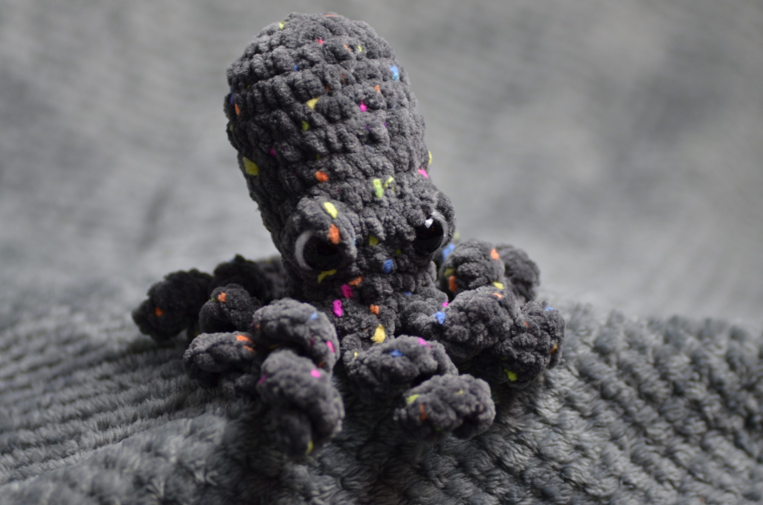 Marble, the Octopus, crocheted soft toy/decoration, multiple colours available
