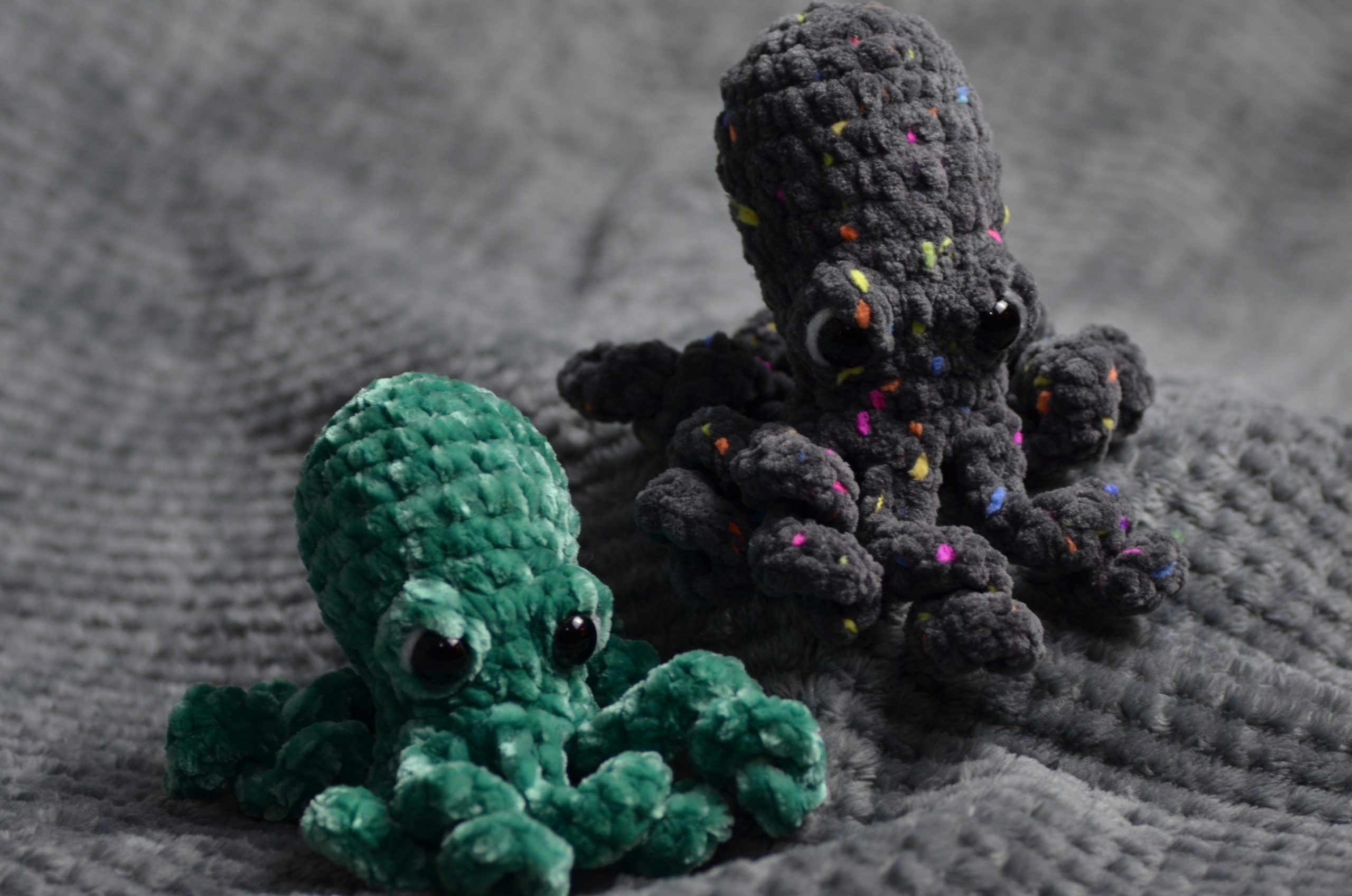Marble, the Octopus, crocheted soft toy/decoration, multiple colours available