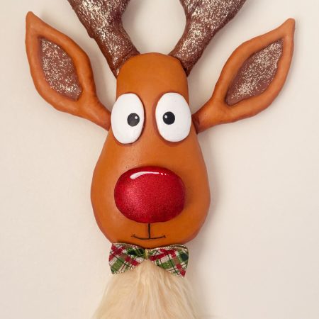 Buddy, the reindeer attachment.