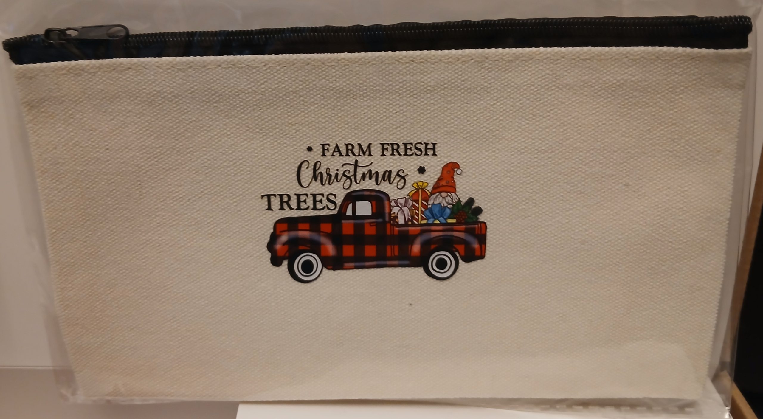 Farm fresh Christmas trees pencil case