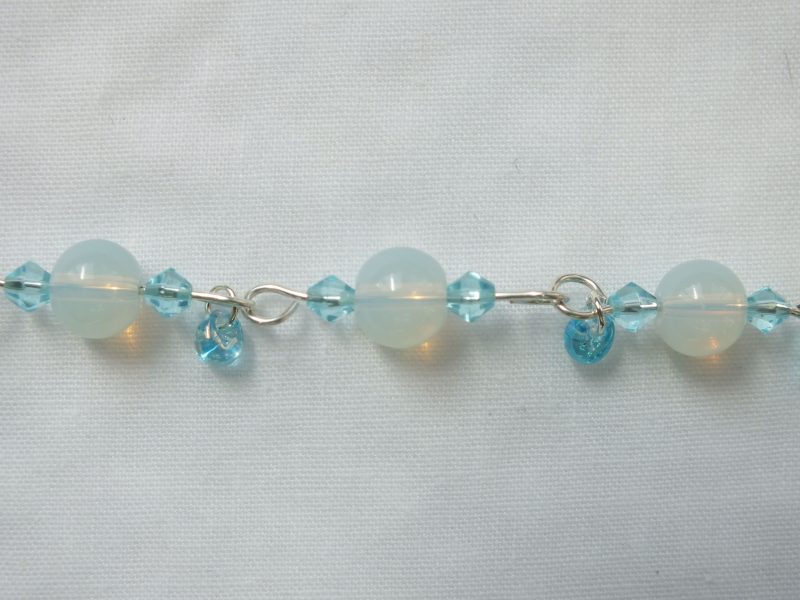 Sterling Silver Moonstone 'Ice' Bracelet