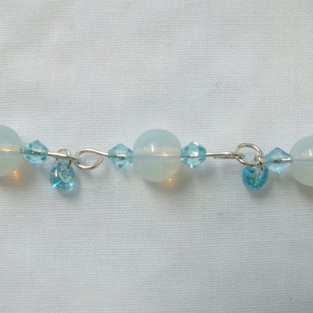 Sterling Silver Moonstone 'Ice' Bracelet