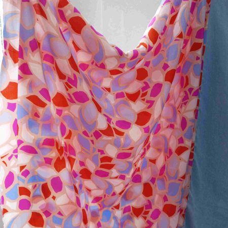 Upcycled Boho Hippie Style Fun Plus Size Poncho Kaftan