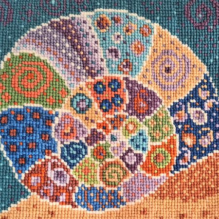 Tapestry Kit, Needlepoint Kit, Snail, Pillow, Cushion, Picture, Counted Cross Stitch, Embroidery