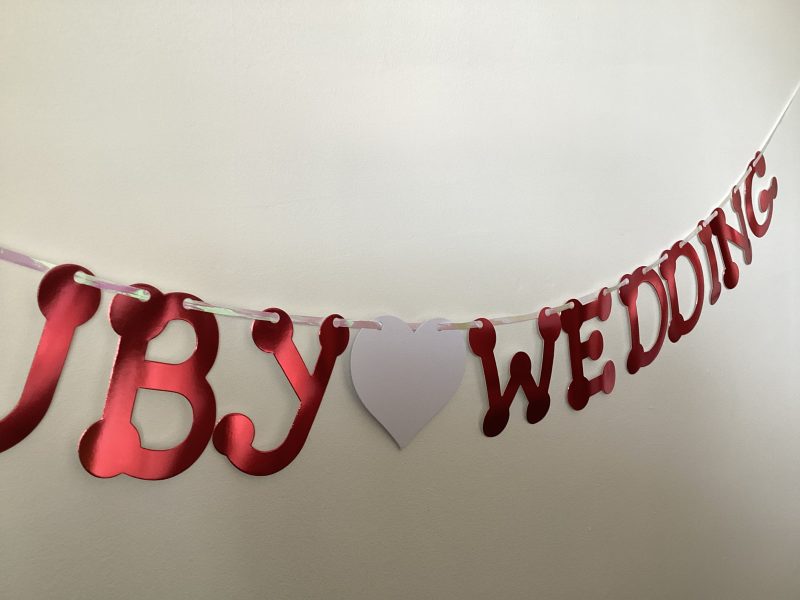 Ruby Wedding 40th Anniversary Banner Party Bunting