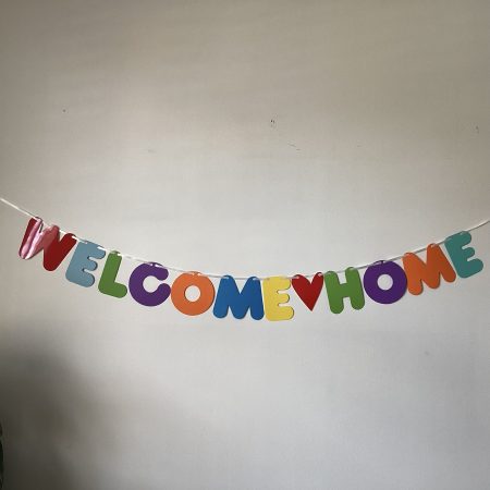 Welcome Home Celebration Banner Party Bunting