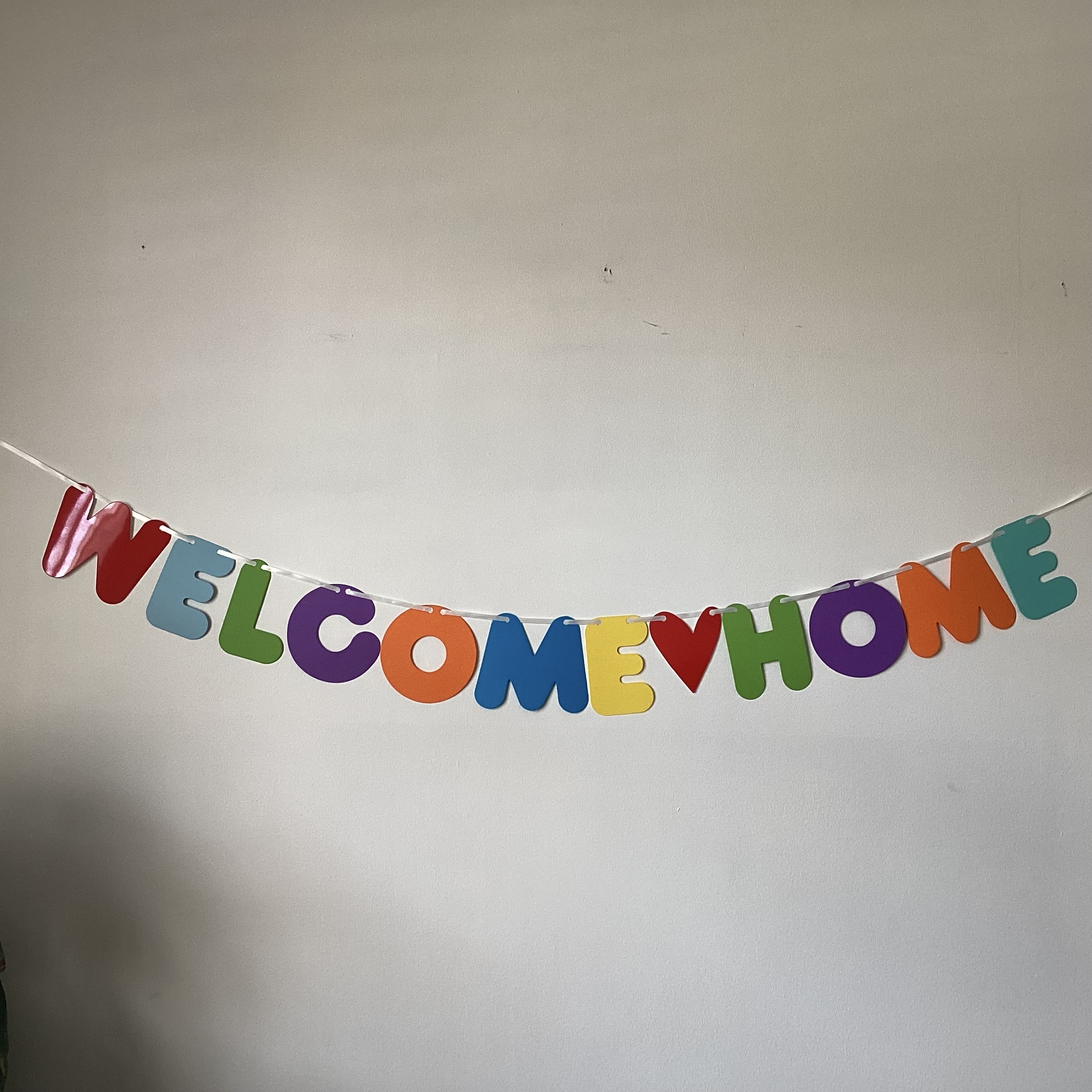 Welcome Home Celebration Banner Party Bunting