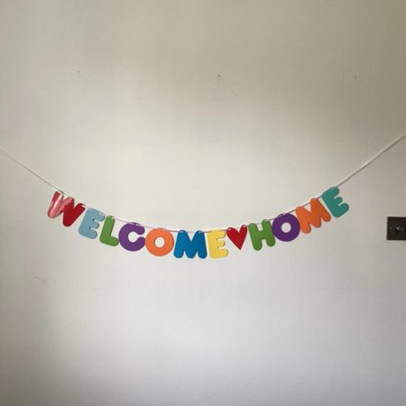 Welcome Home Celebration Banner Party Bunting