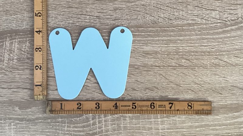 Twin Boys ‘We Are Two’ Blue & Silver 2nd Birthday Banner