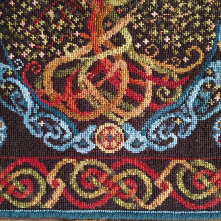 Celtic Tree Of Life Tapestry Wall-hanging Kit, Counted Cross-stitch Kit