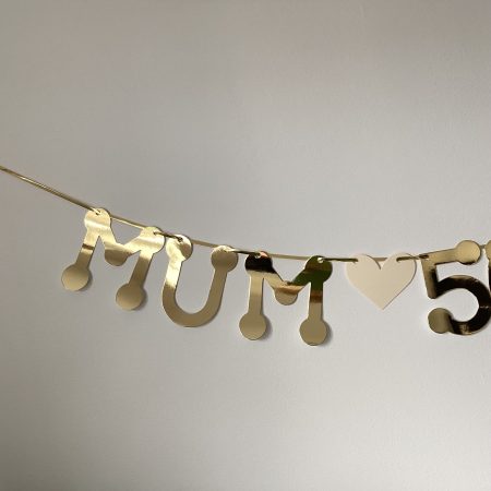 Golden Wedding Mum & Dad 50th Anniversary Banner