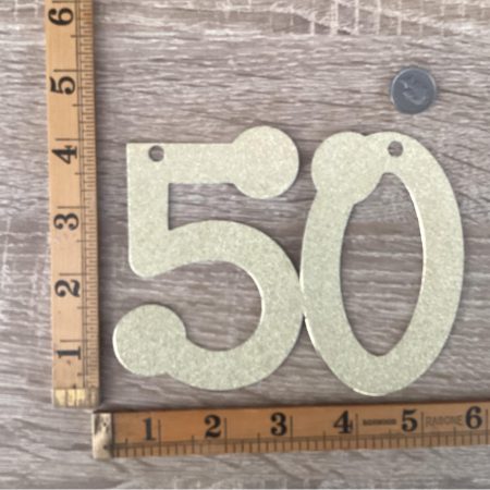 Golden Wedding Mum & Dad 50th Anniversary Banner