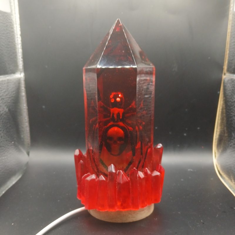 Arcane Artefacts - The Bloodweaver | spider ornament | LED uplight | gift set