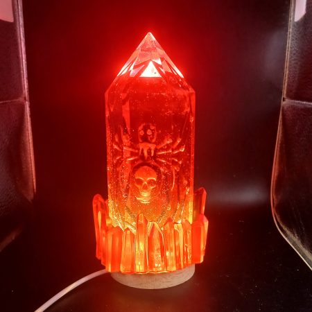 Arcane Artefacts - The Bloodweaver | spider ornament | LED uplight | gift set