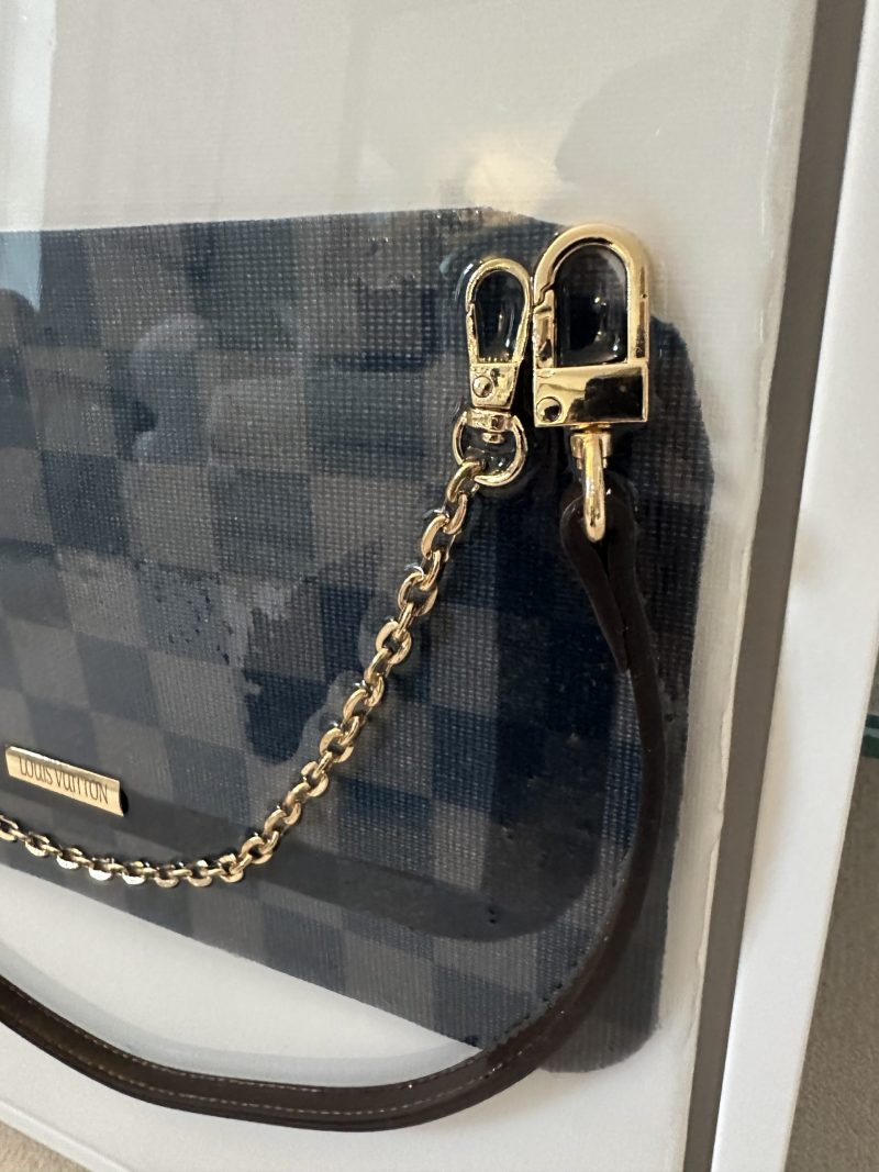 Designer bag wall art