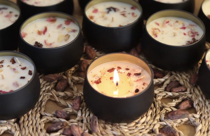 Sacred Cacao Candle