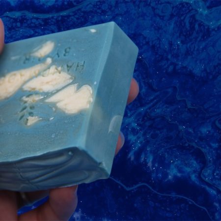 Handmade Natural Vegan Soap with Cedarwood Lemongrass Essential Oils | Palm Oil SLS Free