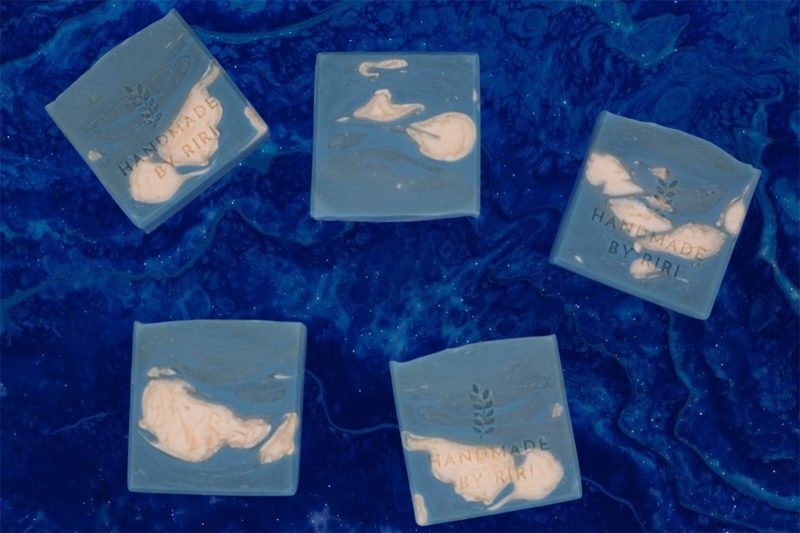 Handmade Natural Vegan Soap with Cedarwood Lemongrass Essential Oils | Palm Oil SLS Free