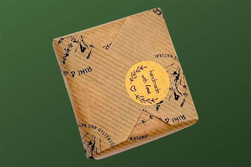 Rosemary Bergamot Handmade Soap Bar with Subtle Refreshing Scent of Essential Oils | Palm Oil Free