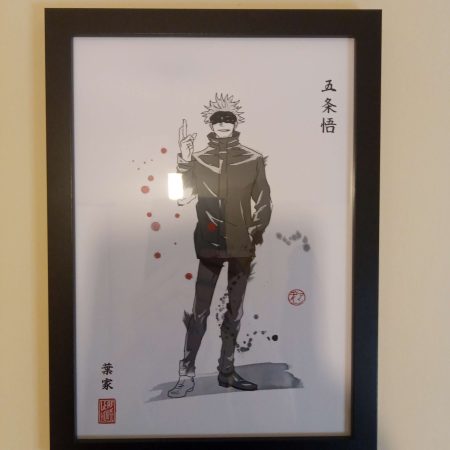 (Set of THREE) Framed Jujutsu kaisen Fanart Prints - Facebook Marketplace