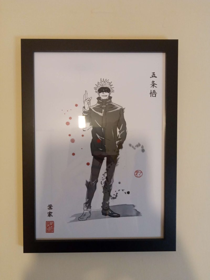 (Set of THREE) Framed Jujutsu kaisen Fanart Prints - Facebook Marketplace