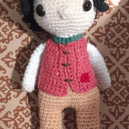 Thomas Thorne, BBC Ghosts, Handmade crochet collectible