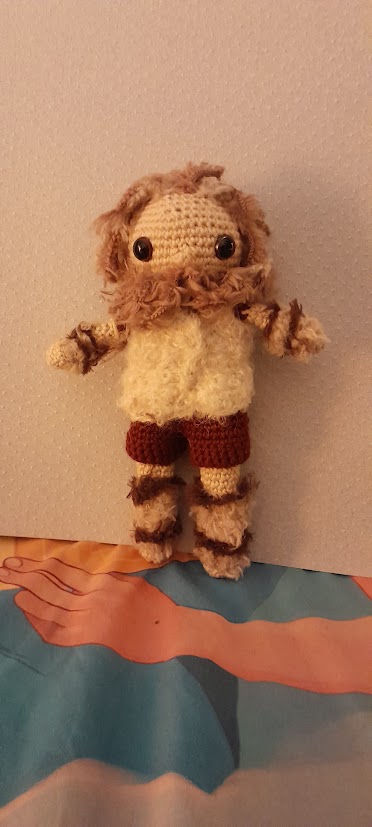 Robin, BBC Ghosts, Handmade crochet collectible