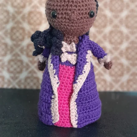 Kitty, BBC Ghosts, Handmade crochet collectible