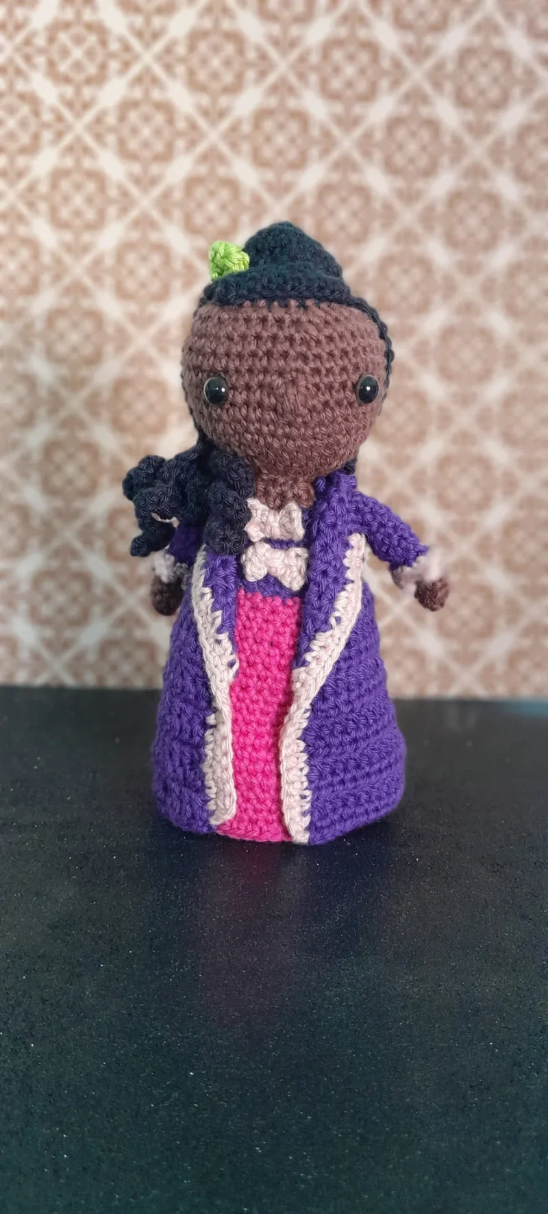 Kitty, BBC Ghosts, Handmade crochet collectible