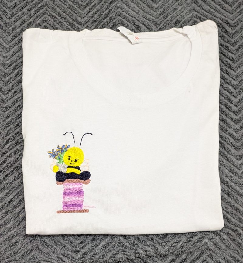 Bumble Bee on Cotton Reel,