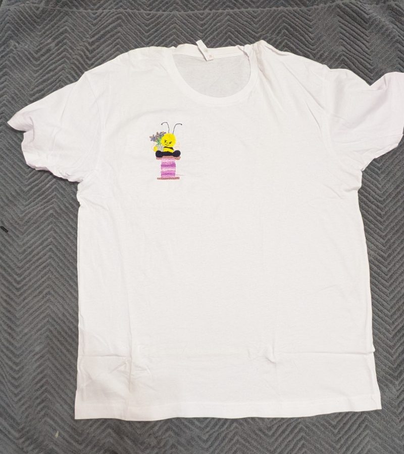 Bumble Bee on Cotton Reel,