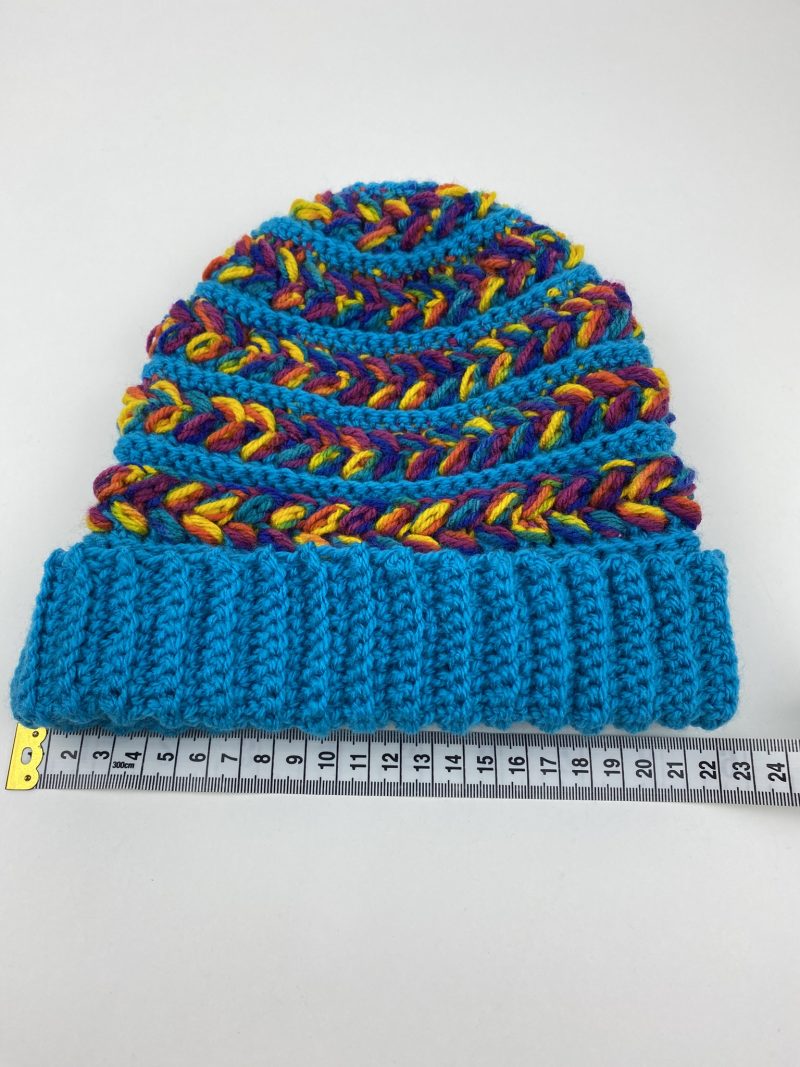 Crocheted handmade hat