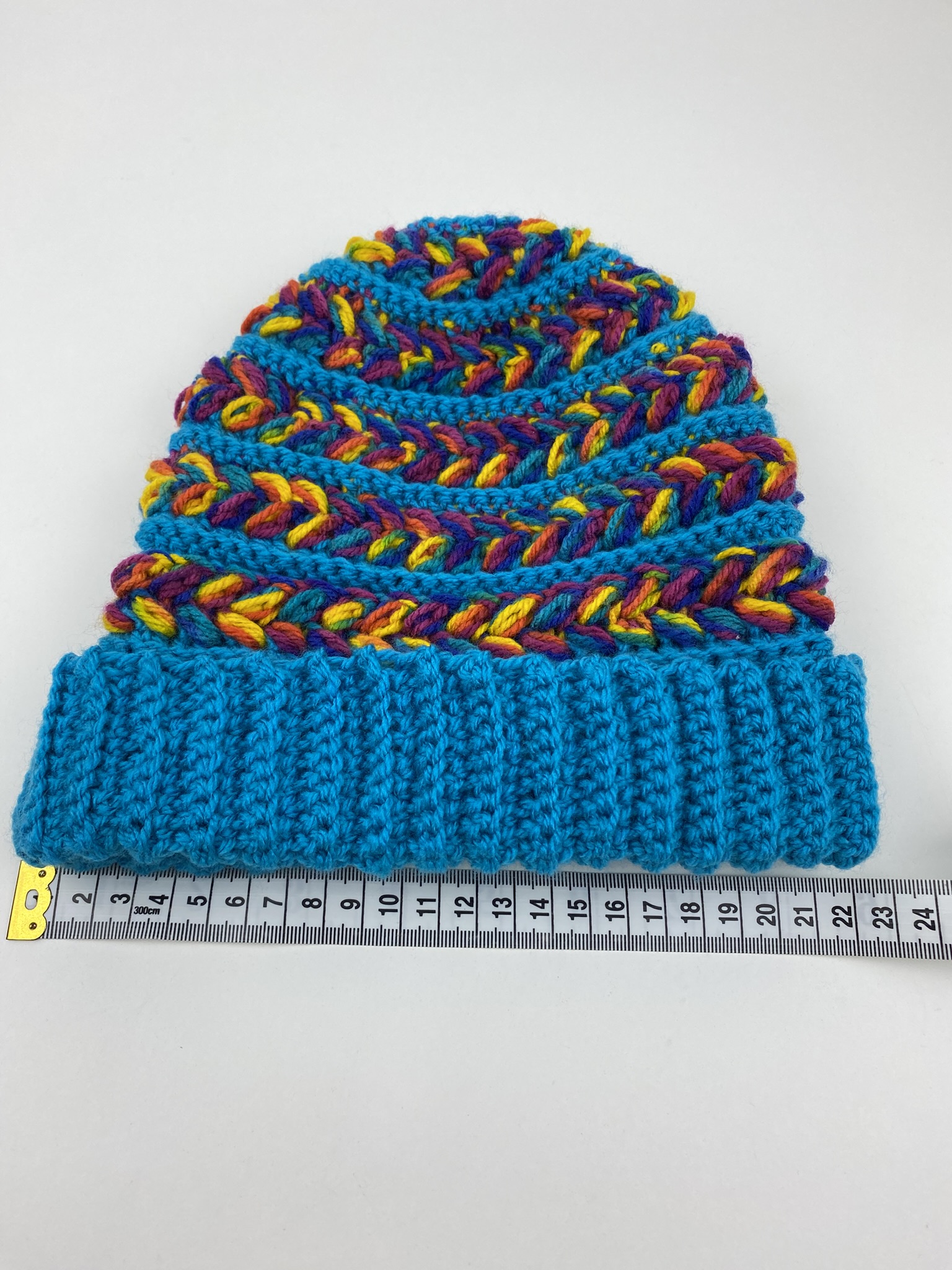Crocheted handmade hat
