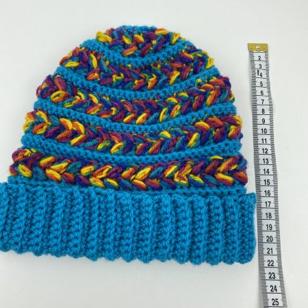 Crocheted handmade hat