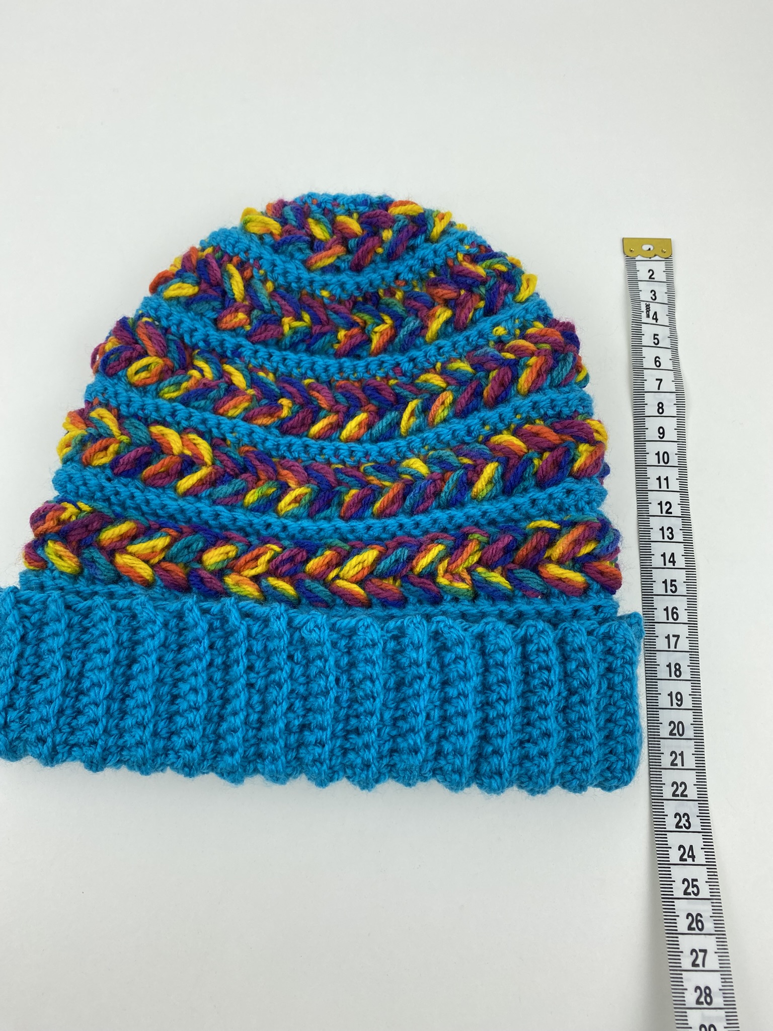 Crocheted handmade hat