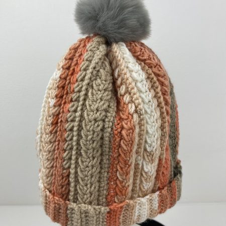 Crocheted handmade hat