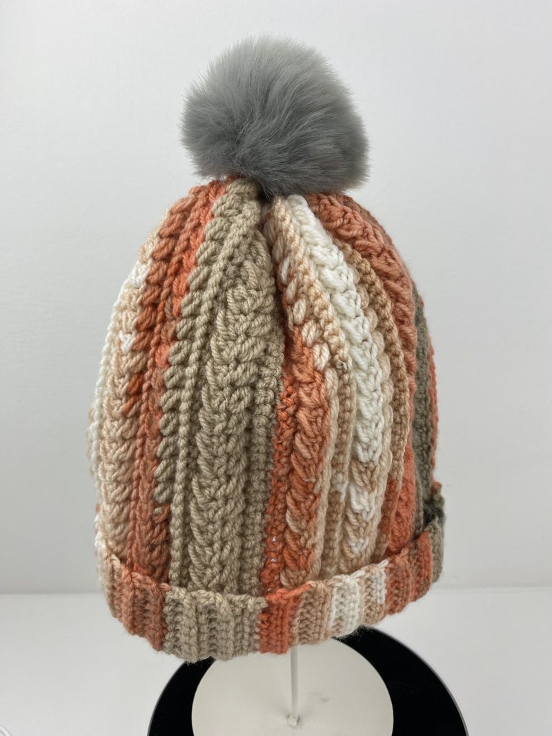 Crocheted handmade hat