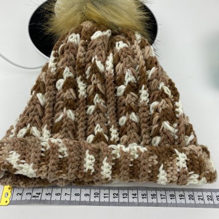 Crocheted handmade hat