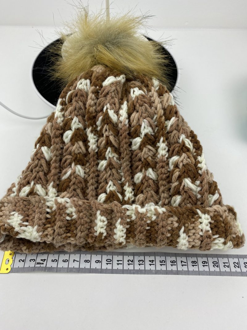 Crocheted handmade hat