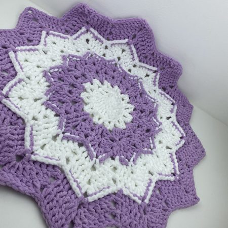 Baby blanket and cardigan set hand crocheted (Copy)