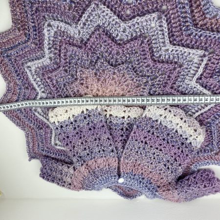Baby blanket and cardigan set hand crocheted