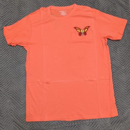 EMBROIDERED BUTTERFLY T-SHIRT