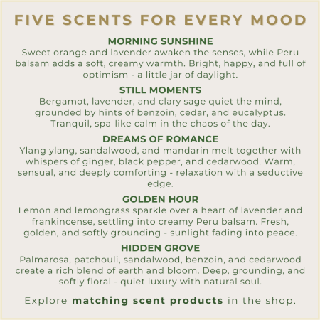 Calendula & Cupuaçu Hand Cream – 5 Essential Oil Scent Blends to Choose From