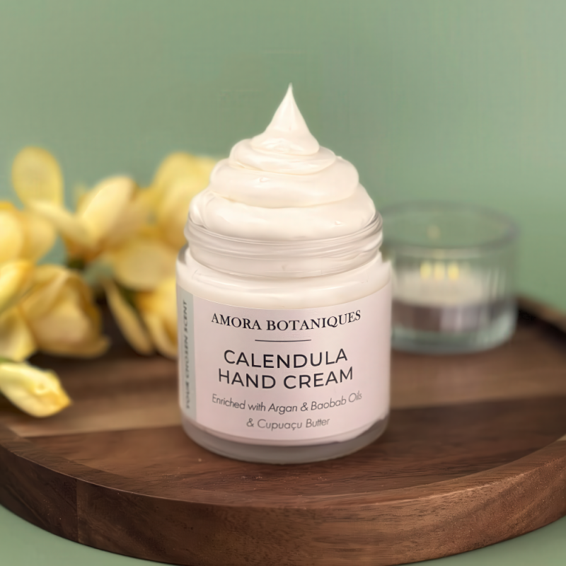 Calendula & Cupuaçu Hand Cream – 5 Essential Oil Scent Blends to Choose From