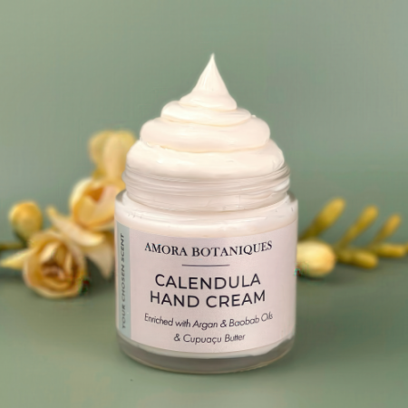 Calendula & Cupuaçu Hand Cream – 5 Essential Oil Scent Blends to Choose From